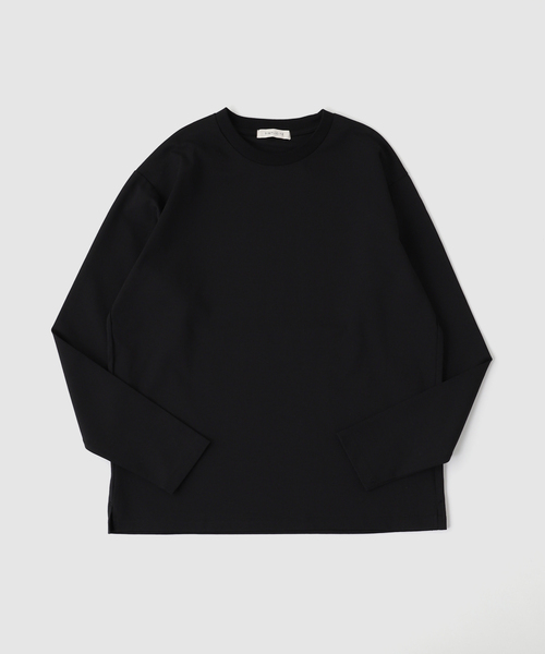 B.C STOCK(ベーセーストック)の「32G PONTE L/S TEE(Tシャツ/カットソー・メンズ・ブラック/ホワイト/チャコールグレー/ネイビー・MEDIUM/SMALL/LARGE/X-LARGE)」の21枚目の写真