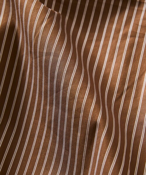 FREAK'S STORE(フリークスストア)の「限定展開 REGULAR COLLAR BOX CUT STRIPE SHIRT(シャツ/ブラウス・メンズ・サックスブルー/ブラウン/ホワイト/ブラック・LARGE/MEDIUM/SMALL)」の14枚目の写真