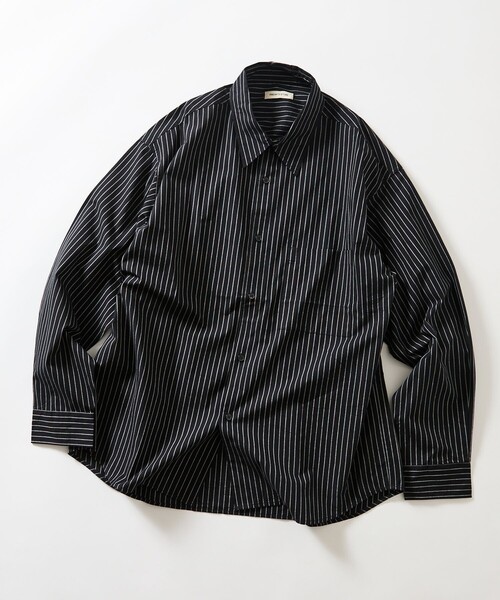 FREAK'S STORE(フリークスストア)の「限定展開 REGULAR COLLAR BOX CUT STRIPE SHIRT(シャツ/ブラウス・メンズ・サックスブルー/ブラウン/ホワイト/ブラック・LARGE/MEDIUM/SMALL)」の15枚目の写真