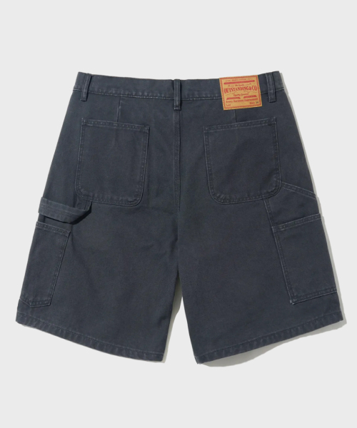 OUTSTANDING(アウトスタンディング)の「CANVAS CARPENTER DOUBLE KNEE SHORTS_CHARCOAL(その他パンツ・メンズ・その他・S/M/L)」の2枚目の写真