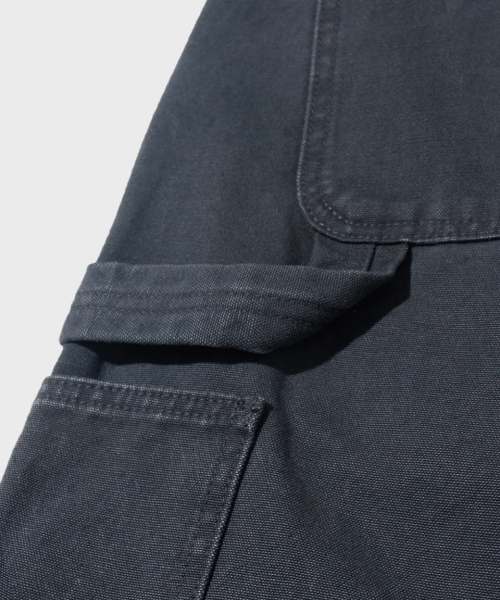 OUTSTANDING(アウトスタンディング)の「CANVAS CARPENTER DOUBLE KNEE SHORTS_CHARCOAL(その他パンツ・メンズ・その他・S/M/L)」の7枚目の写真