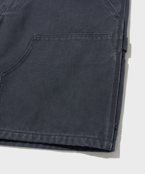 OUTSTANDING(アウトスタンディング)の「CANVAS CARPENTER DOUBLE KNEE SHORTS_CHARCOAL(その他パンツ・メンズ・その他・S/M/L)」の8枚目の写真