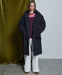 【26WINTER PRE-ORDER】Multi-Fabric Long Down Coat/マルチファブリックロングダウン