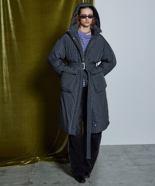 MAISON SPECIAL(メゾンスペシャル)の「【26WINTER PRE-ORDER】Multi-Fabric Long Down Coat/マルチファブリックロングダウン(ダウンジャケット/コート・レディース・ブラック/グレー/マルチ・FREE)」の18枚目の写真