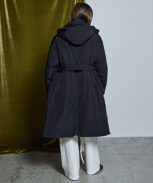 MAISON SPECIAL(メゾンスペシャル)の「【26WINTER PRE-ORDER】Multi-Fabric Long Down Coat/マルチファブリックロングダウン(ダウンジャケット/コート・レディース・ブラック/グレー/マルチ・FREE)」の12枚目の写真
