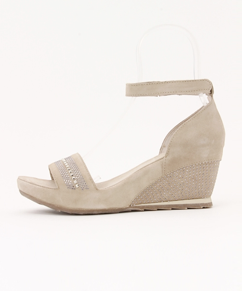 KHRIO（クーリオ）の「アンクルストラップサンダル（サンダル・レディース・サンドベージュ/ブルー/ライトグレー・35/39/37/38/36）」の4枚目の写真