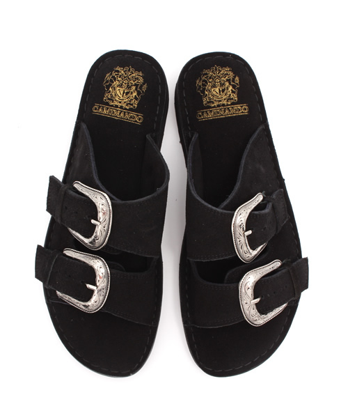 CAMINANDO（カミナンド）の「【Caminando】ダブルストラップサンダル（サンダル・メンズ・ベージュ/ブラック・8/9）」の6枚目の写真