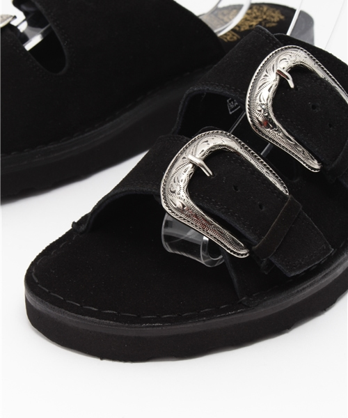 CAMINANDO（カミナンド）の「【Caminando】ダブルストラップサンダル（サンダル・メンズ・ベージュ/ブラック・8/9）」の7枚目の写真