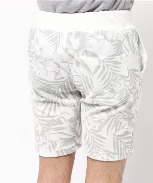 VENCEEXCHANGE（ヴァンスエクスチェンジ）の「裏毛花柄ショーツ（その他パンツ・メンズ・オフホワイト/ネイビー・LARGE/MEDIUM）」の7枚目の写真