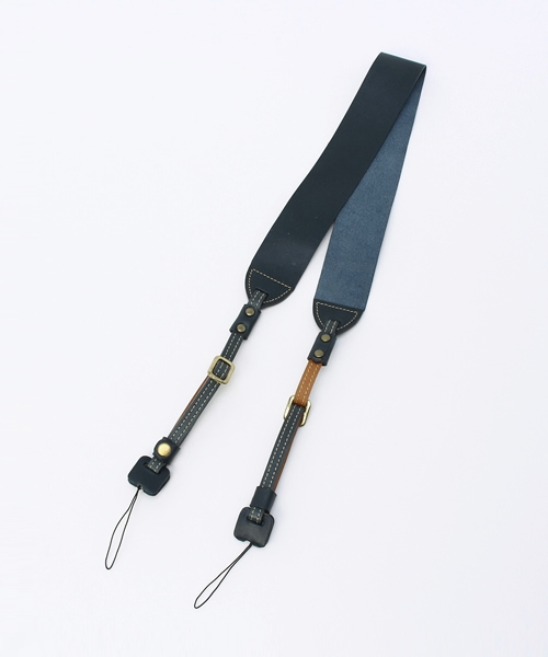 DURAM FACTORY（ドゥラムファクトリー）の「DURAM ドゥラム カメラストラップ レザー 本革 12007（カメラ/カメラグッズ・メンズ・ブラック/ネイビー/ナチュラル/ブラウン/レッド/グリーン・FREE）」の5枚目の写真