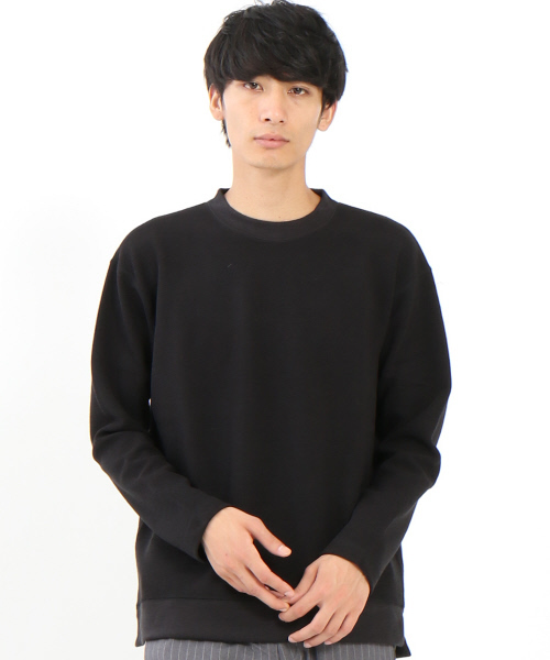 ABAHOUSE（アバハウス）の「リップルオーバーサイズスウェット（スウェット・メンズ・ブラウン/ブラック/グレー/オフホワイト・46/44/48）」の9枚目の写真