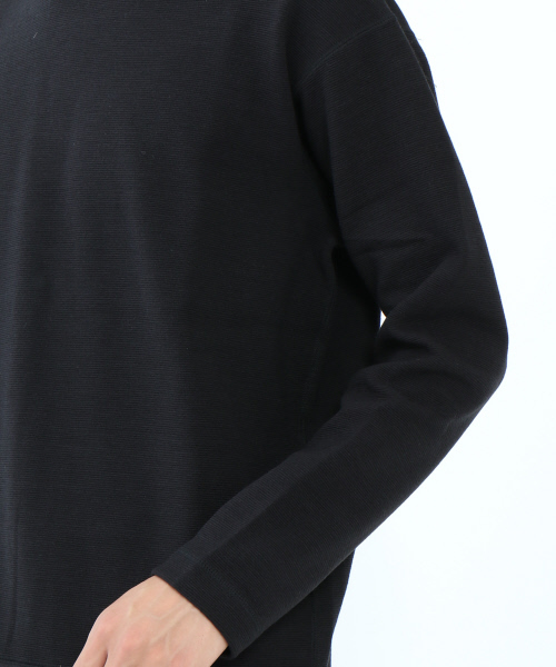 ABAHOUSE（アバハウス）の「リップルオーバーサイズスウェット（スウェット・メンズ・ブラウン/ブラック/グレー/オフホワイト・46/44/48）」の5枚目の写真