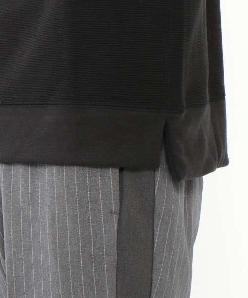 ABAHOUSE（アバハウス）の「リップルオーバーサイズスウェット（スウェット・メンズ・ブラウン/ブラック/グレー/オフホワイト・46/44/48）」の14枚目の写真