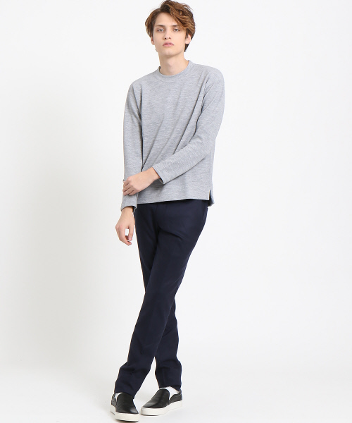 ABAHOUSE（アバハウス）の「リップルオーバーサイズスウェット（スウェット・メンズ・ブラウン/ブラック/グレー/オフホワイト・46/44/48）」の10枚目の写真