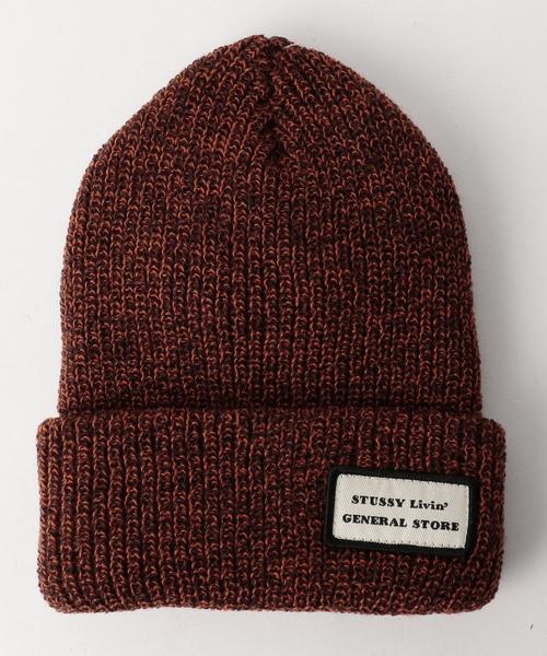 STUSSY（ステューシー）の「＜STUSSY Livin' GENERAL STORE＞ 38 NEW WATCH CAP/ニットキャップ（ニットキャップ/ビーニー・メンズ・ブラック/グレー/ブラウン/イエロー/オリーブ/ネイビー・ONE）」の4枚目の写真