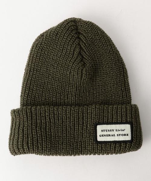 STUSSY（ステューシー）の「＜STUSSY Livin' GENERAL STORE＞ 38 NEW WATCH CAP/ニットキャップ（ニットキャップ/ビーニー・メンズ・ブラック/グレー/ブラウン/イエロー/オリーブ/ネイビー・ONE）」の5枚目の写真