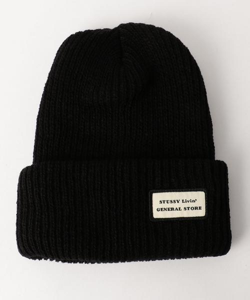 STUSSY（ステューシー）の「＜STUSSY Livin' GENERAL STORE＞ 38 NEW WATCH CAP/ニットキャップ（ニットキャップ/ビーニー・メンズ・ブラック/グレー/ブラウン/イエロー/オリーブ/ネイビー・ONE）」の2枚目の写真