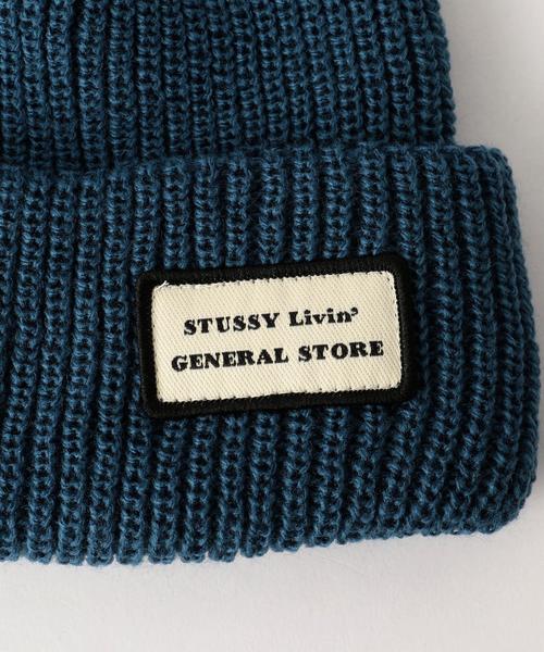 STUSSY（ステューシー）の「＜STUSSY Livin' GENERAL STORE＞ 38 NEW WATCH CAP/ニットキャップ（ニットキャップ/ビーニー・メンズ・ブラック/グレー/ブラウン/イエロー/オリーブ/ネイビー・ONE）」の8枚目の写真