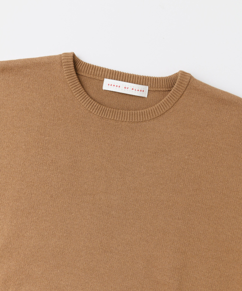 SENSE OF PLACE by URBAN RESEARCH（センスオブプレイスバイアーバンリサーチ）の「ボリュームスリーブセーター（ニット/セーター・レディース・キャメル/カーキ/オフホワイト・FREE）」の11枚目の写真