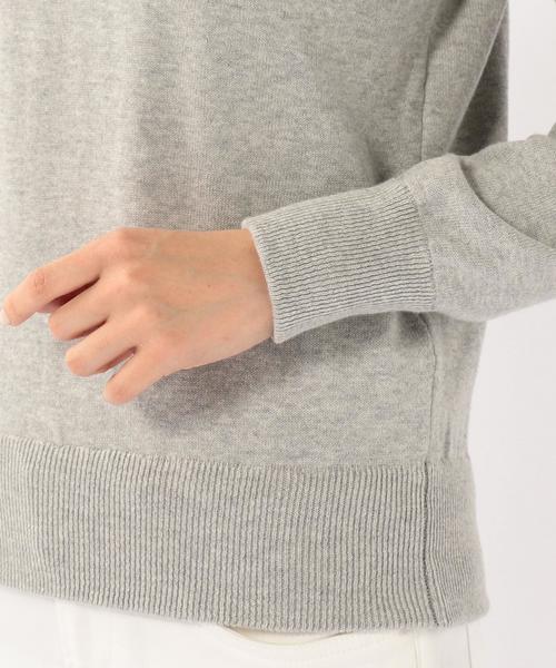 coen（コーエン）の「コットンプリントニット（ニット/セーター・レディース・ライトグレー/イエロー・LARGE/MEDIUM）」の13枚目の写真