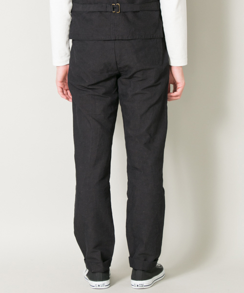 FREEMANS SPORTING CLUB(フリーマンズ スポーティング クラブ)の「FSC JP OTTOMAN TAPERED PANTS(その他パンツ・メンズ・ブラック・1/2/3)」の4枚目の写真