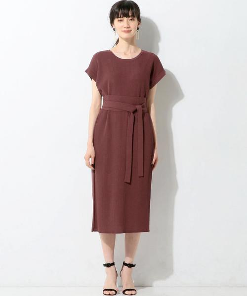 【新品未使用】ユナイテッドアローズ　ニットワンピース UNITED ARROWS（ユナイテッドアローズ）の「＜UNITED ARROWS＞W