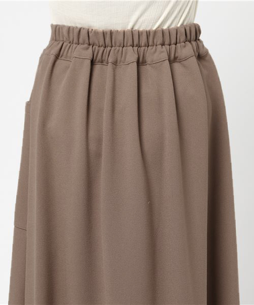 archives（アルシーヴ）の「サス付きロングフレアスカート（スカート・レディース・パープル/モカ/カーキ・MEDIUM）」の7枚目の写真