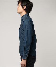 Stevenson Overall Co. デニムウエスタンシャツ M 濃紺 Stevenson Overall Co. Cody Shirt - Indigo - Franklin & Poe