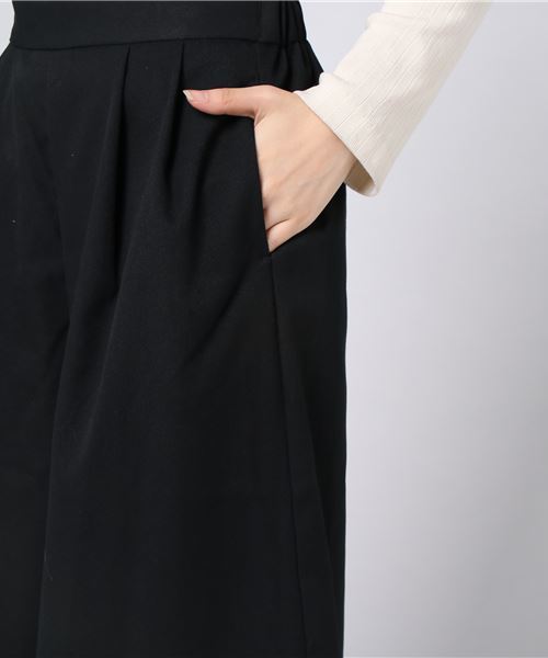 earth music&ecology（アースミュージックアンドエコロジー）の「・起毛スカーチョ（その他パンツ・レディース・カーキ/キャメル/ボルドー/ネイビー・FREE）」の9枚目の写真