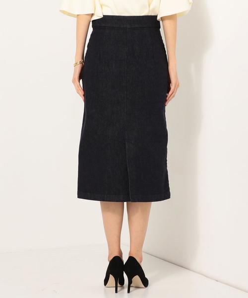 Jewel Changes（ジュエルチェンジズ）の「JC デニム ポケット付 タイトスカート（スカート・レディース・ネイビー・38/34/36）」の9枚目の写真