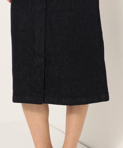 Jewel Changes（ジュエルチェンジズ）の「JC デニム ポケット付 タイトスカート（スカート・レディース・ネイビー・38/34/36）」の5枚目の写真
