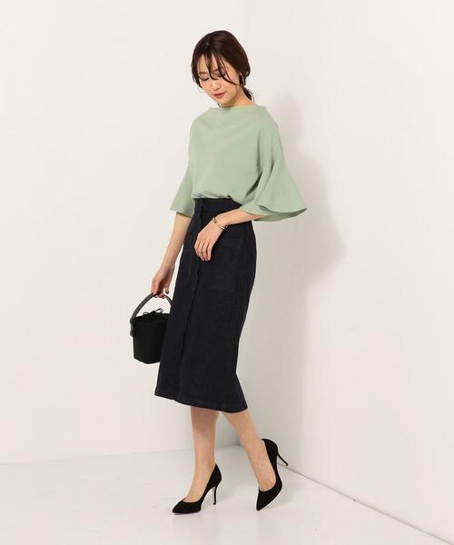 Jewel Changes（ジュエルチェンジズ）の「JC デニム ポケット付 タイトスカート（スカート・レディース・ネイビー・38/34/36）」の7枚目の写真