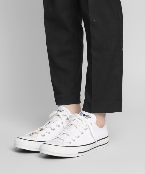CONVERSE（コンバース）の「【CONVERSE】オールスター キャンバス カラーズ ローカット OX（スニーカー・レディース・ブラック/ホワイト・22/22.5/23/23.5/24/24.5/25/25.5）」の2枚目の写真