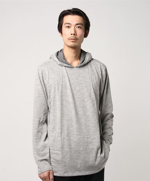 Hurley (ハーレー)の「M HRLY DF LAGOS HOODIE PO/ハーレー 長袖 プルオーバーパーカー(パーカー・メンズ・ダークグレー/ブラック/ブルー・LARGE/MEDIUM/SMALL)」の3枚目の写真