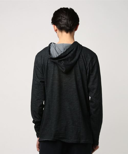 Hurley (ハーレー)の「M HRLY DF LAGOS HOODIE PO/ハーレー 長袖 プルオーバーパーカー(パーカー・メンズ・ダークグレー/ブラック/ブルー・LARGE/MEDIUM/SMALL)」の4枚目の写真