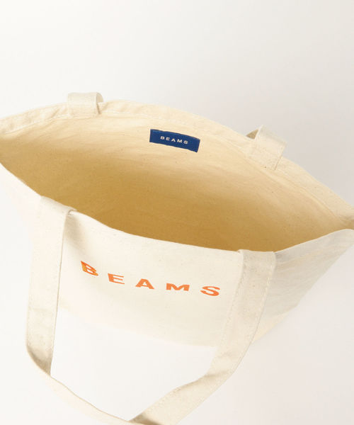 BEAMS（ビームス）の「BEAMS / BEAMS ロゴ トート（トートバッグ・メンズ・オレンジ/ブルー/その他1・ONE SIZE）」の15枚目の写真
