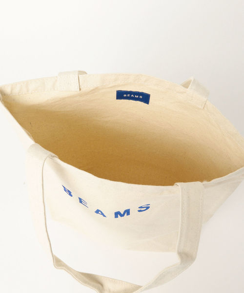 BEAMS（ビームス）の「BEAMS / BEAMS ロゴ トート（トートバッグ・メンズ・オレンジ/ブルー/その他1・ONE SIZE）」の11枚目の写真