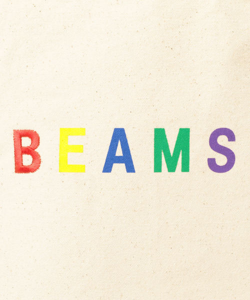 BEAMS（ビームス）の「BEAMS / BEAMS ロゴ トート（トートバッグ・メンズ・オレンジ/ブルー/その他1・ONE SIZE）」の8枚目の写真