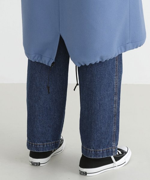 Munich（ミューニック）の「スーパー100'Sライトメルトノーカラーコート（モッズコート・レディース・ベージュ/カーキ/ブルー/チャコールグレー・S/XS）」の21枚目の写真