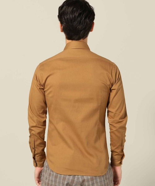 EDIFICE（エディフィス）の「コットンピケ レギュラースポーツシャツ（シャツ/ブラウス・メンズ・グレー/ホワイト/タン/ネイビー・44/46/48/50）」の13枚目の写真