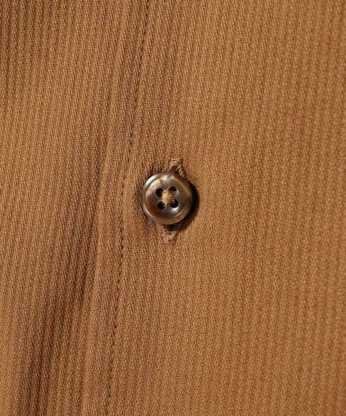 EDIFICE（エディフィス）の「コットンピケ レギュラースポーツシャツ（シャツ/ブラウス・メンズ・グレー/ホワイト/タン/ネイビー・44/46/48/50）」の15枚目の写真