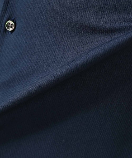 EDIFICE（エディフィス）の「コットンピケ レギュラースポーツシャツ（シャツ/ブラウス・メンズ・グレー/ホワイト/タン/ネイビー・44/46/48/50）」の18枚目の写真