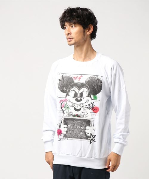 Tract(トラクト)の「MOUSE(スウェット)」|ホワイト