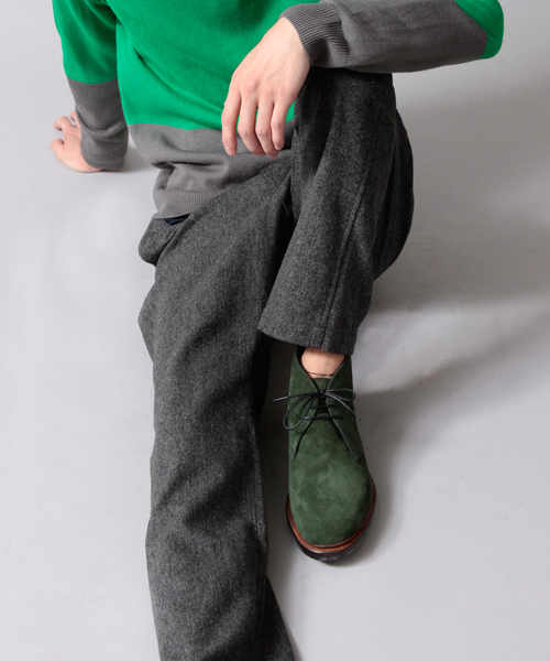 BEAUTY&YOUTH UNITED ARROWS（ビューティーアンドユースユナイテッドアローズ）の「BY∴ スウェード チャッカ ブーツ§◇（ブーツ・メンズ・ブラック/ダークブラウン/ベージュ/ダークグリーン/ネイビー/ワイン・7/8/6h/7h/8h）」の4枚目の写真