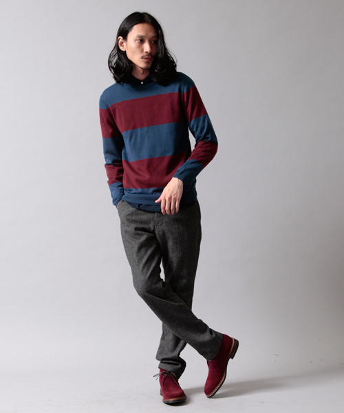 BEAUTY&YOUTH UNITED ARROWS（ビューティーアンドユースユナイテッドアローズ）の「BY∴ スウェード チャッカ ブーツ§◇（ブーツ・メンズ・ブラック/ダークブラウン/ベージュ/ダークグリーン/ネイビー/ワイン・7/8/6h/7h/8h）」の18枚目の写真