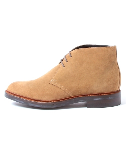 BEAUTY&YOUTH UNITED ARROWS（ビューティーアンドユースユナイテッドアローズ）の「BY∴ スウェード チャッカ ブーツ§◇（ブーツ・メンズ・ブラック/ダークブラウン/ベージュ/ダークグリーン/ネイビー/ワイン・7/8/6h/7h/8h）」の9枚目の写真