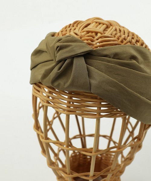 TODAYFUL（トゥデイフル）の「ノットヘアーターバン（ヘアバンド・レディース・ベージュ/キャメル・FREE）」の9枚目の写真