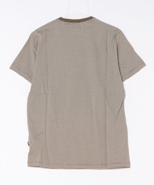merc london(メルクロンドン)の「ポケット付きストライプTシャツ(Tシャツ/カットソー・メンズ・ブルー/ライトブラウン・MEDIUM/SMALL/LARGE/X-SMALL)」の7枚目の写真