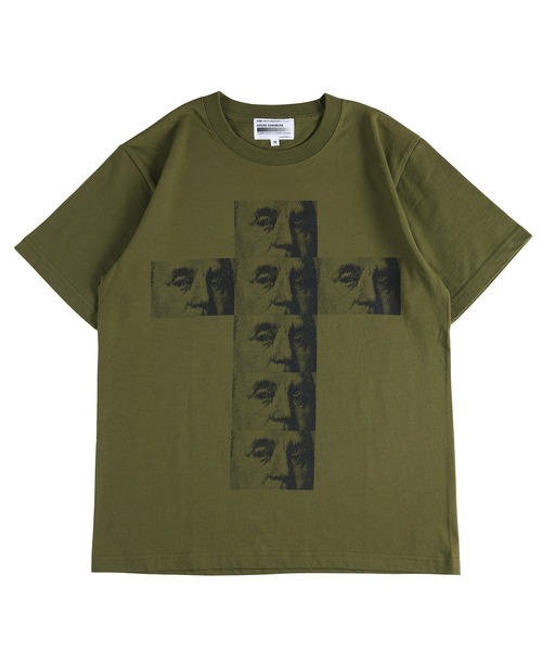 Sync.(スィンク)の「Sync.【KOSUKE KAWAMURA】TEE "POP EYECON"(Tシャツ/カットソー・メンズ・ホワイト/ブラック/カーキ・LARGE/X-LARGE/XX-LARGE/MEDIUM/SMALL)」の1枚目の写真