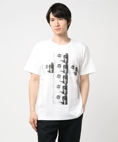 Sync.(スィンク)の「Sync.【KOSUKE KAWAMURA】TEE "POP EYECON"(Tシャツ/カットソー・メンズ・ホワイト/ブラック/カーキ・LARGE/X-LARGE/XX-LARGE/MEDIUM/SMALL)」の13枚目の写真